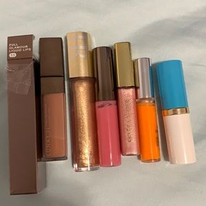 🆕 lipstick lip gloss clear out bundle 6 pieces NEW